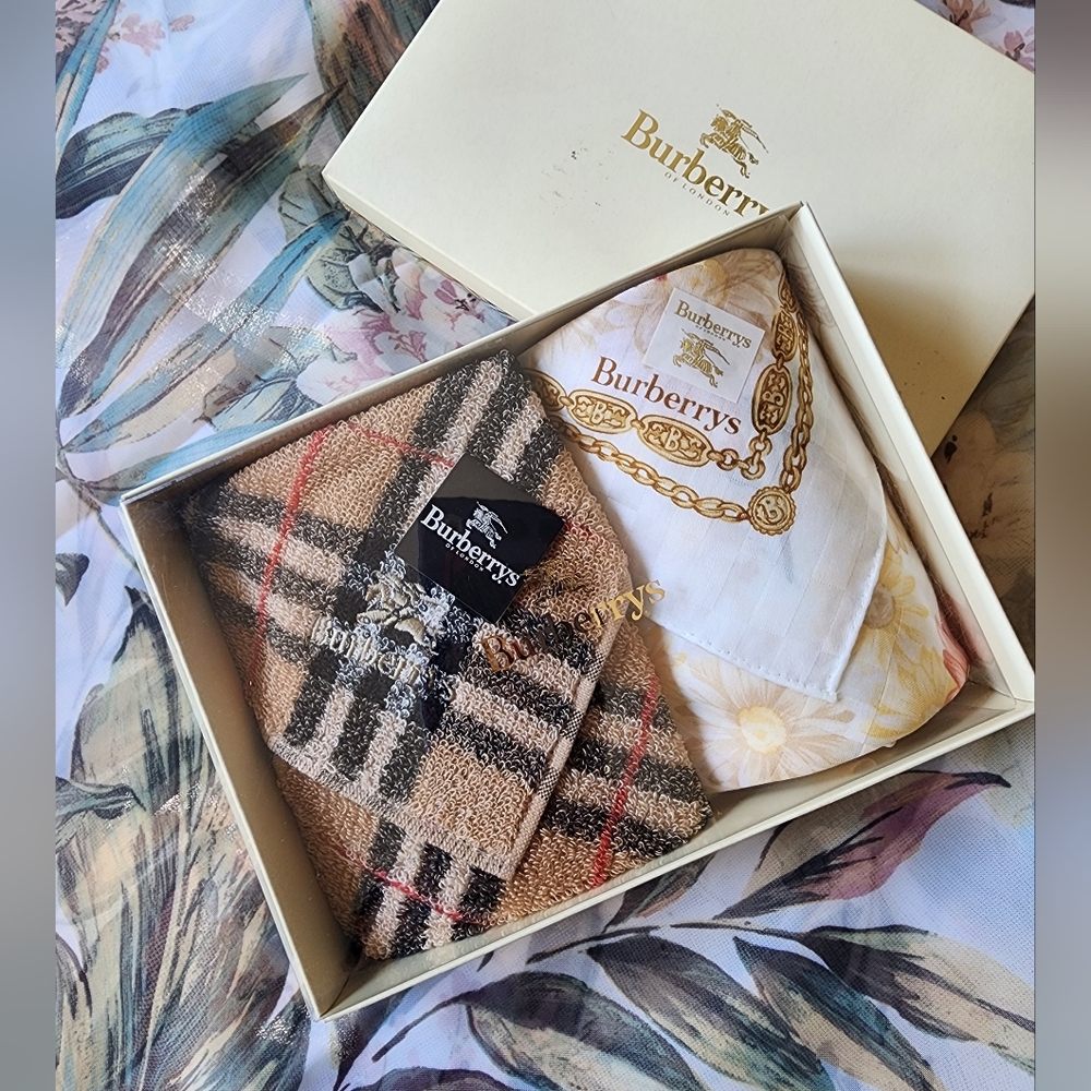 Burberrys Handkerchief 2 Set